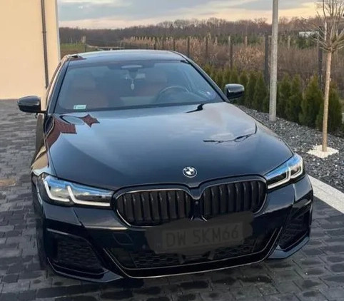 BMW Seria 5 cena 264450 przebieg: 143000, rok produkcji 2021 z Zawidów małe 79